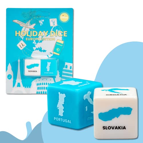 Travel Holiday Dice Vacations Decision Maker Game