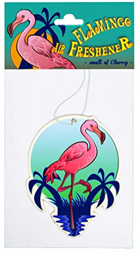 Flamingo Car Air Freshener  -Cherry Scent-