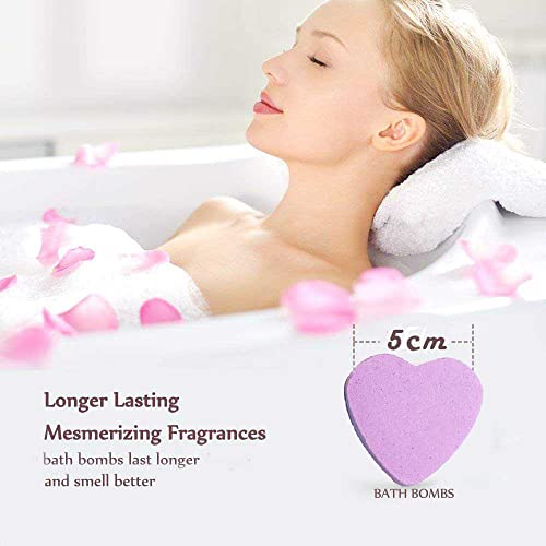 Bath Bombs Shower Steamers Fizzier Set 8