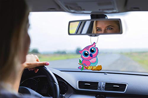 Forest Fresh Scent Pink Owl Air Freshener