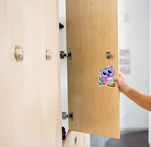 Forest Fresh Scent Pink Owl Air Freshener