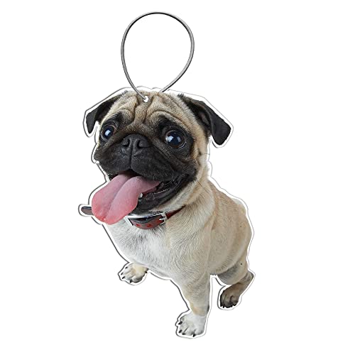 Pug Dog Car Air Freshener (1 Pack)