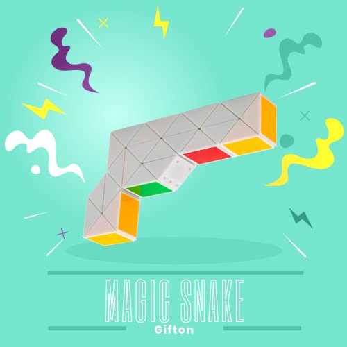 Magic Snake Ruler Cube 3D Twist Brain Teasers