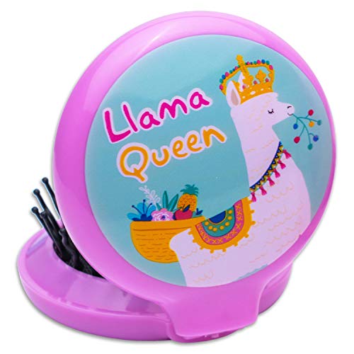 Compact Llama Mirror Brush One Supplied