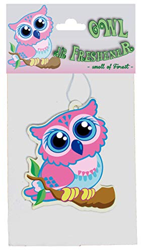 Forest Fresh Scent Pink Owl Air Freshener