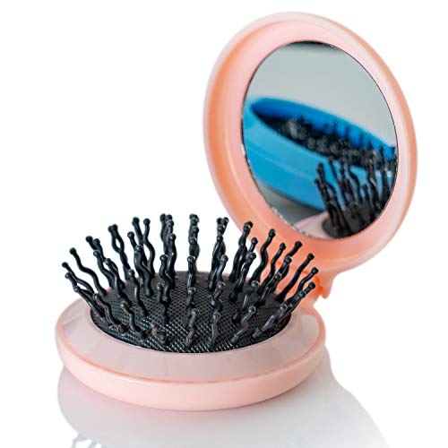 Compact Llama Mirror Brush One Supplied