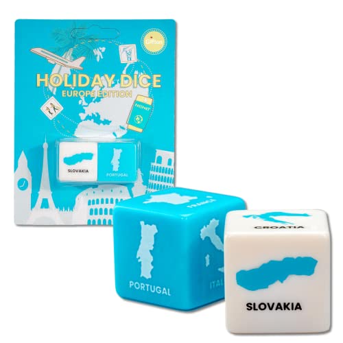 Travel Holiday Dice Vacations Decision Maker Game