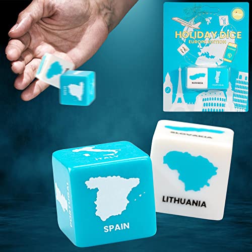 Travel Holiday Dice Vacations Decision Maker Game