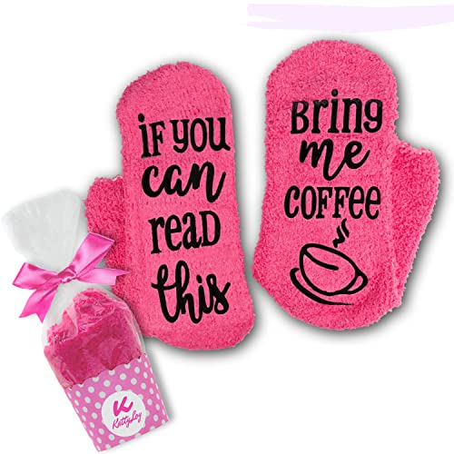 Luxury Bed Socks for Women - Bring Me Coffee