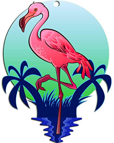 Flamingo Car Air Freshener  -Cherry Scent-