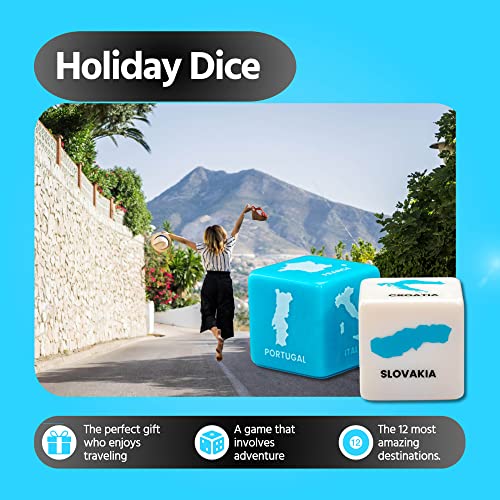 Travel Holiday Dice Vacations Decision Maker Game