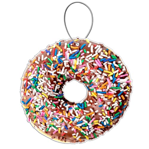 Donut Car Air Freshener Lemon Scent