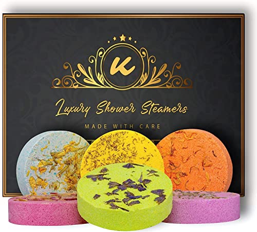 Luxury Shower Steamers Fizzer Set Lavender Mint