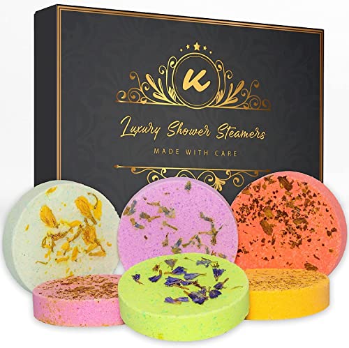 Luxury Shower Steamers Fizzer Set Lavender Mint