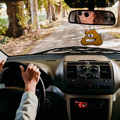 Poo Car Air Freshener Scent of Chocolate