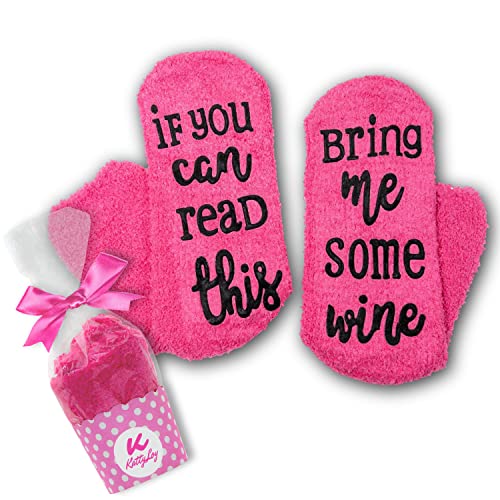 Luxury Bed Socks for Women - Bring Me Wine