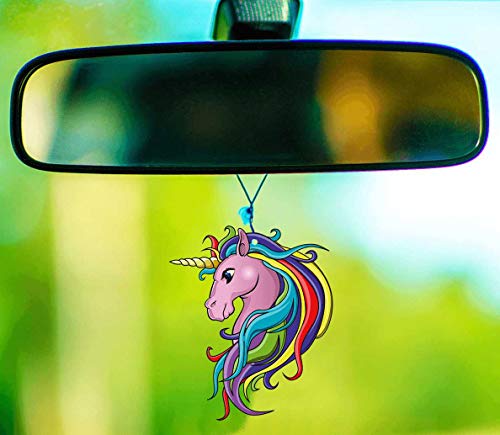 Unicorn Car Air Freshener Bubble Gum Scent