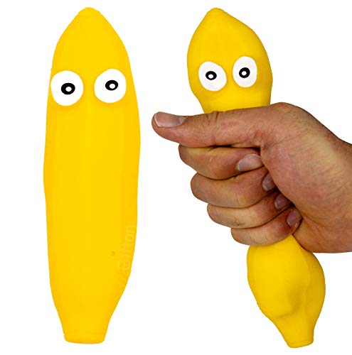 Squeezy Stretchy Yellow Banana