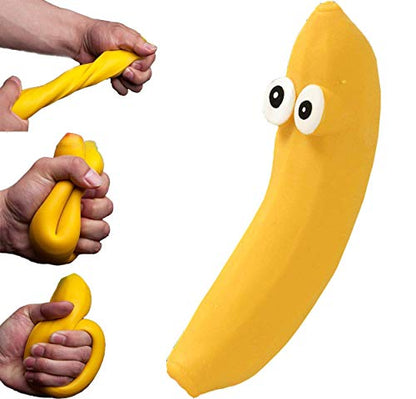 Squeezy Stretchy Yellow Banana