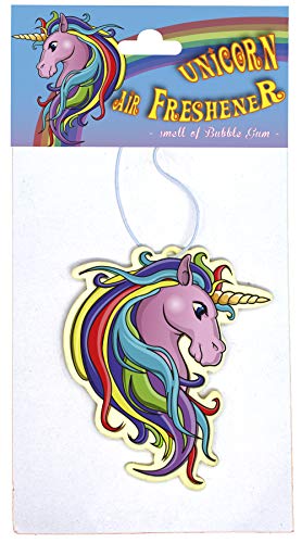 Unicorn Car Air Freshener Bubble Gum Scent