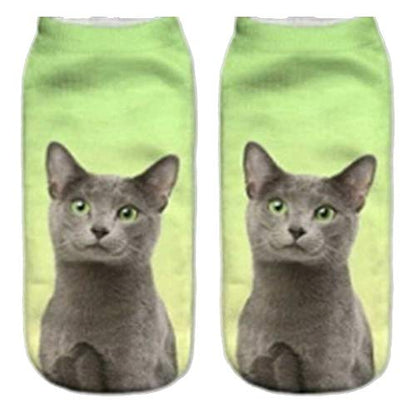 Socks For Women With Cat Printed