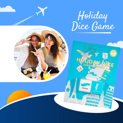 Travel Holiday Dice Vacations Decision Maker Game