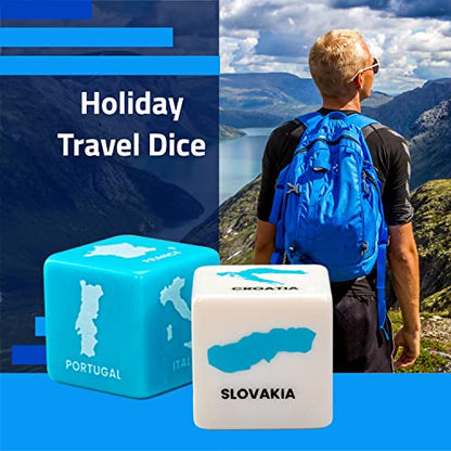 Travel Holiday Dice Vacations Decision Maker Game