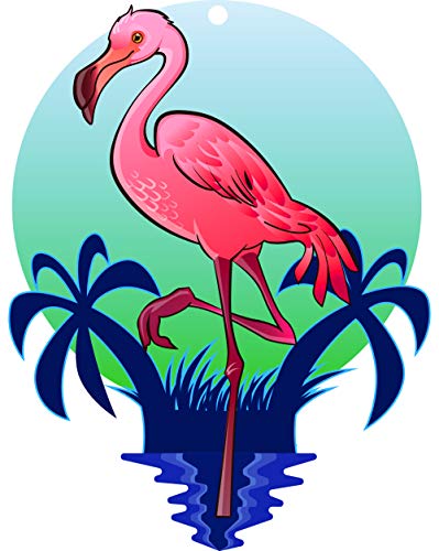 Flamingo Car Air Freshener  -Cherry Scent-