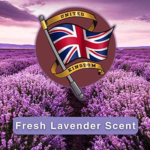 Union Jack Flag Car Accessories Air Freshener Lavender Scent